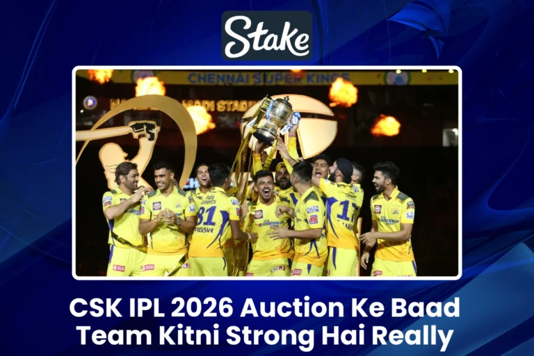 CSK IPL 2026 Auction