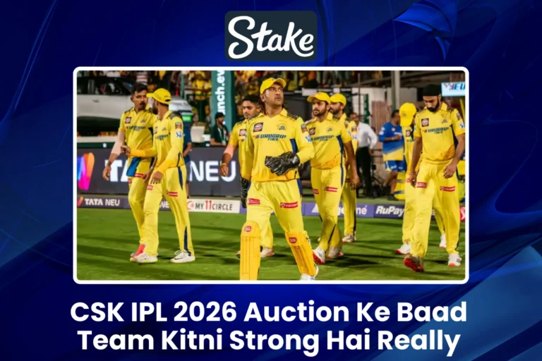 CSK IPL 2026 Auction