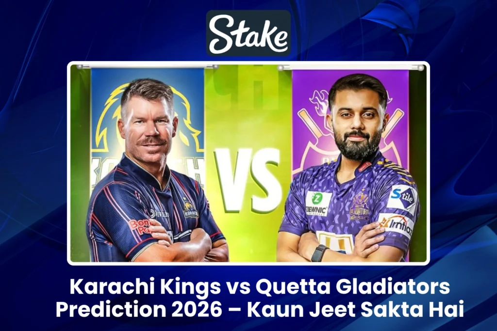 Karachi Kings vs Quetta Gladiators Prediction 2026