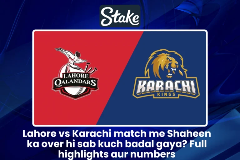 Lahore vs Karachi