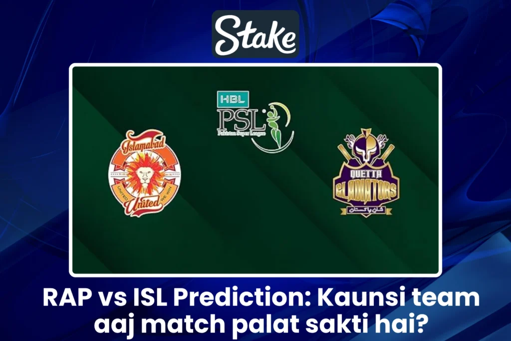 RAP vs ISL Prediction