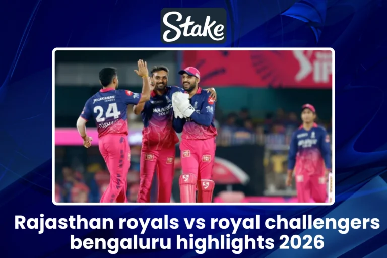 Rajasthan royals vs royal challengers bengaluru 2026