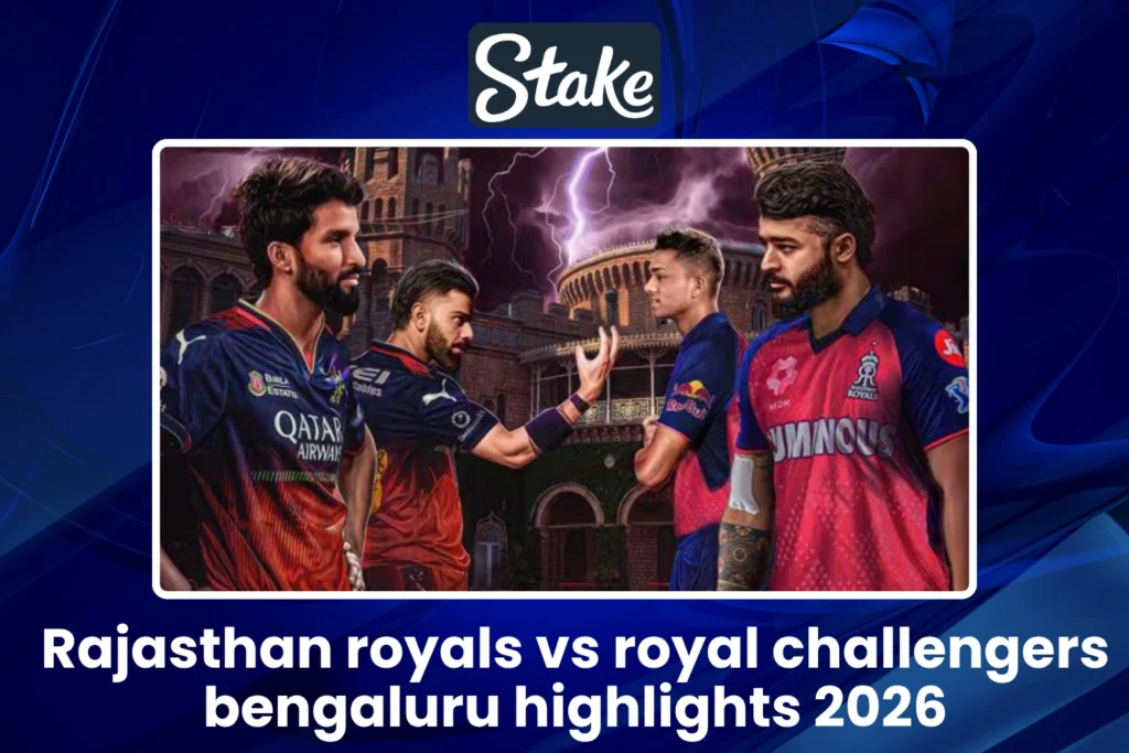Rajasthan royals vs royal challengers bengaluru highlights 2026