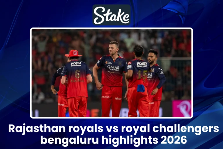 Rajasthan royals vs royal challengers bengaluru highlights