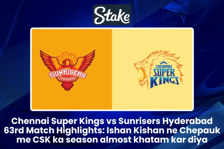 CSK vs SRH