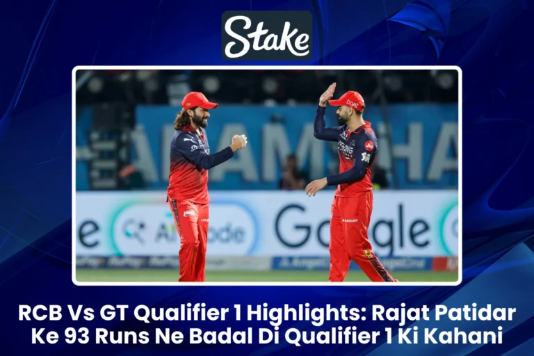 RCB Vs GT Qualifier 1 Highlights Rajat Patidar Ke 93 Runs Ne Badal Di Qualifier 1 Ki Kahani